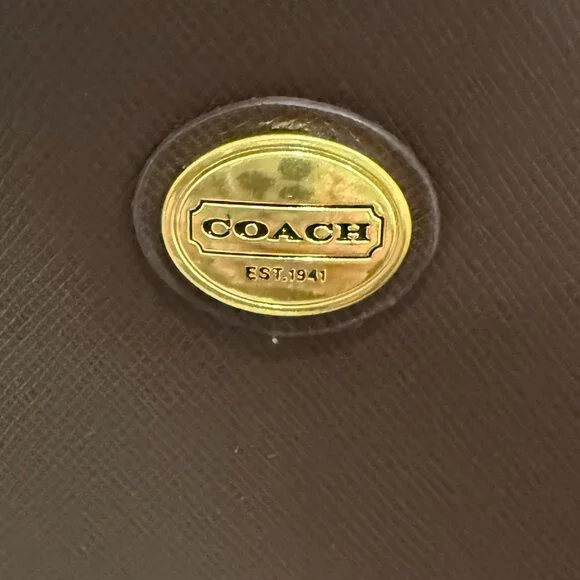 COACH Peyton Shoulder Tote Bag Saffiano Leather 27349 - Picture 13 of 14